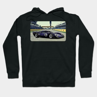 Lola T170 Track Print Hoodie